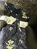 Gap 100% Rayon Stars Black Short Sleeve Blouse Size L - photo 7