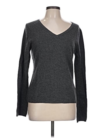 Qi Cashmere Pullover Sweater (view 1)
