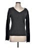 Qi 100% Cashmere Gray Cashmere Pullover Sweater Size L - photo 1