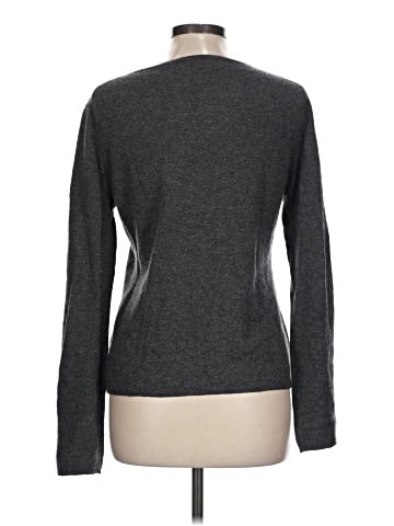Qi Cashmere Pullover Sweater (view 2)