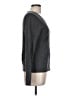 Qi 100% Cashmere Gray Cashmere Pullover Sweater Size L - photo 4