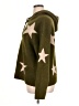 Cosmic Blue Love Stars Green Pullover Sweater Size XL - photo 5