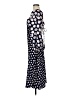 Sachin + Babi 100% Polyester Polka Dots Blue Casual Dress Size 6 - photo 5