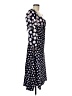 Sachin + Babi 100% Polyester Polka Dots Blue Casual Dress Size 6 - photo 4