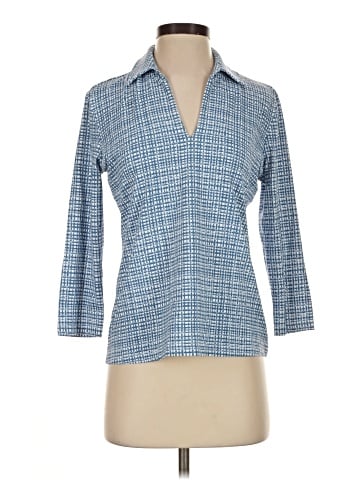 J. McLaughlin 3/4 Sleeve Button-Down Shirt (view 1)