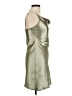 Shein Metallic Silver Cocktail Dress Size M - photo 4