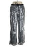 ASOS Design Metallic Silver Casual Pants Size 14 - photo 1