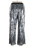 ASOS Design Metallic Silver Casual Pants Size 14 - photo 2