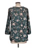 Papermoon 100% Polyester Teal 3/4 Sleeve Blouse Size L - photo 2