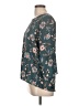 Papermoon 100% Polyester Teal 3/4 Sleeve Blouse Size L - photo 5