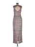JS Collections 100% Polyester Gray Casual Dress Size 8 - photo 2