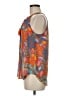 Rose + Olive 100% Polyester Orange Sleeveless Blouse Size M - photo 5