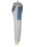 Jeans Color Block Blue Jeans Size M - photo 4