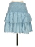 Aerie 100% Elastic Blue Denim Skirt Size S - photo 1