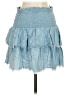 Aerie 100% Elastic Blue Denim Skirt Size S - photo 2