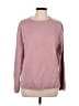 Zesica Solid Pink Pullover Sweater Size M - photo 1
