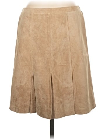Ann Taylor LOFT Leather Skirt (view 1)