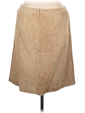 Ann Taylor LOFT Leather Skirt (view 2)