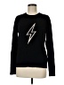 Zadig & Voltaire Black Wool Pullover Sweater Size Med (2) - photo 1