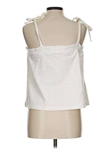 Madewell Crosshatch Tie-Strap Tank Top (view 2)