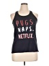 Bella Black Blue Tank Top Size XL - photo 1