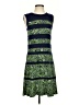 MICHAEL Michael Kors Graphic Green Casual Dress Size S - photo 1