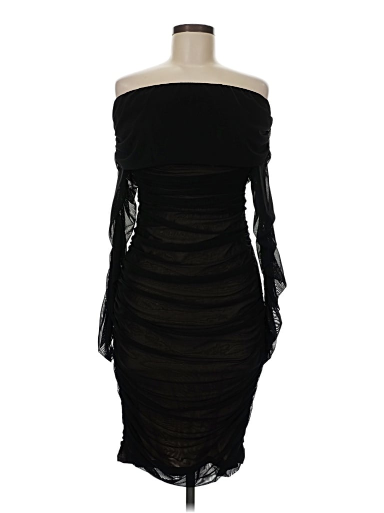 Pre-owned Cider Cocktail Dress In Black