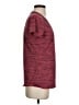 Reebok 100% Polyester Tweed Burgundy Active T-Shirt Size S - photo 4