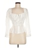 J.Crew Ivory 3/4 Sleeve Blouse Size 6 - photo 1