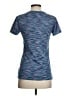 Reebok 100% Polyester Tweed Blue Active T-Shirt Size S - photo 2