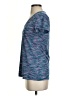 Reebok 100% Polyester Tweed Blue Active T-Shirt Size S - photo 5