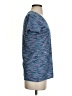 Reebok 100% Polyester Tweed Blue Active T-Shirt Size S - photo 4