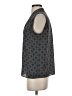 Ann Taylor LOFT Outlet 100% Polyester Gray Sleeveless Blouse Size S (petite) - photo 5