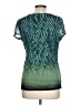 Axcess 100% Nylon Green Short Sleeve Top Size L - photo 2