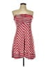Ella Moss Stripes Red Casual Dress Size L - photo 1