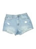 Forever 21 100% Cotton Blue Denim Shorts Size 28 - photo 1
