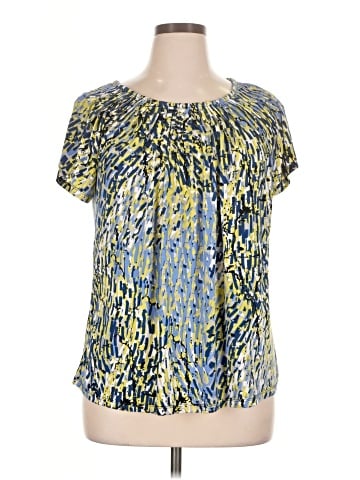 Style&Co Short Sleeve Blouse (view 1)