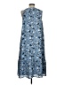 J.Jill 100% Polyester Blue Casual Dress Size S - photo 2