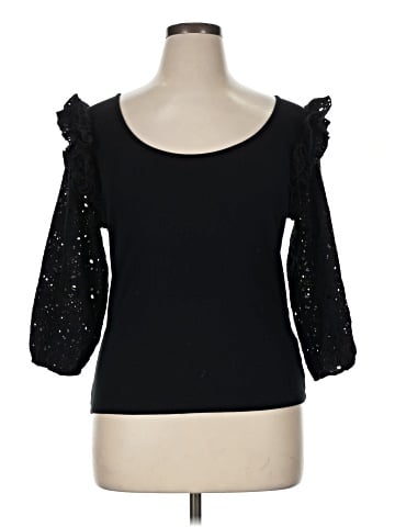 Boston Proper 3/4 Sleeve Top (view 1)
