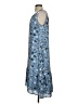 J.Jill 100% Polyester Blue Casual Dress Size S - photo 5