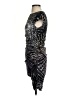 Ali Ro Graphic Black Cocktail Dress Size 2 - photo 5