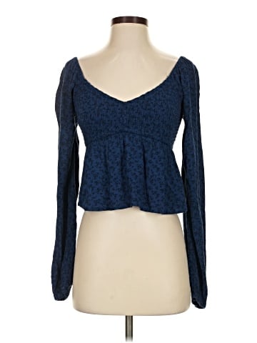 Hollister Long Sleeve Blouse (view 1)