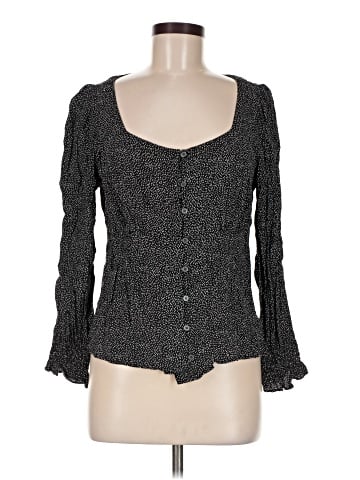 Ann Taylor LOFT Long Sleeve Blouse (view 1)