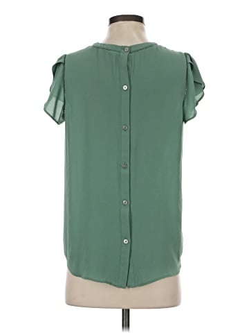 Ann Taylor LOFT Short Sleeve Blouse (view 2)