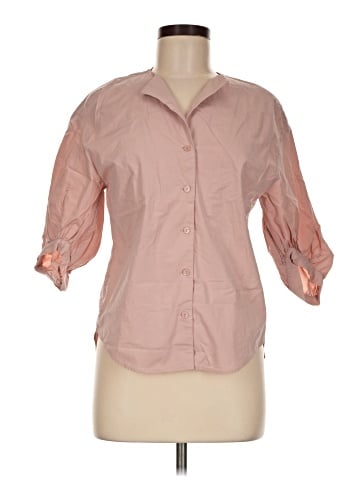 Gloria 3/4 Sleeve Button-Down Shirt (view 1)