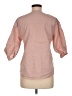 Gloria Pink 3/4 Sleeve Button-Down Shirt Size M - photo 2