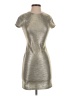 Alice + Olivia Metallic Silver Cocktail Dress Size 0 - photo 1