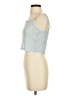 Edikted Blue Sleeveless Top Size S - photo 5