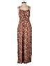 Blue Rain 100% Rayon Paisley Brown Jumpsuit Size XXS - photo 1