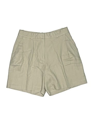 Zara Khaki Shorts (view 1)